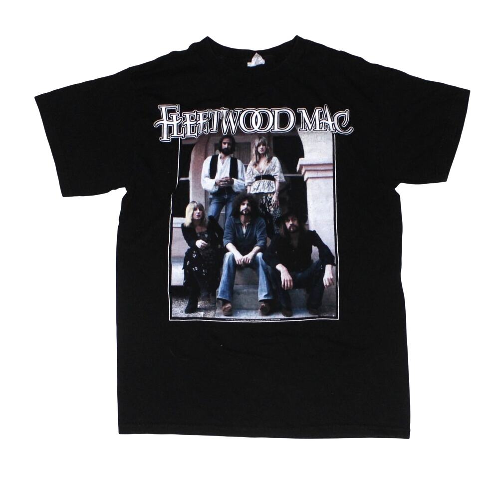 Fleetwood Mac 2014 t-shirt black band Stevie Nicks Alstyle retro sz M men unisex